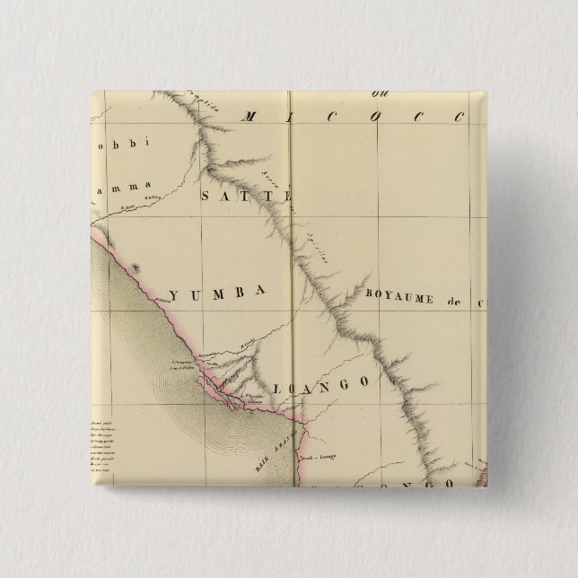 Gabon, Kongo 38 Knapp (Framsida)