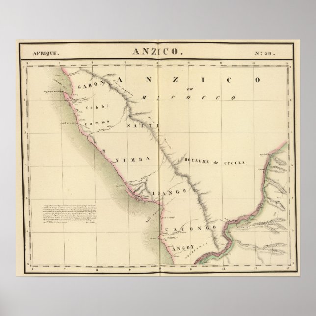 Gabon, Kongo 38 Poster (Framsidan)
