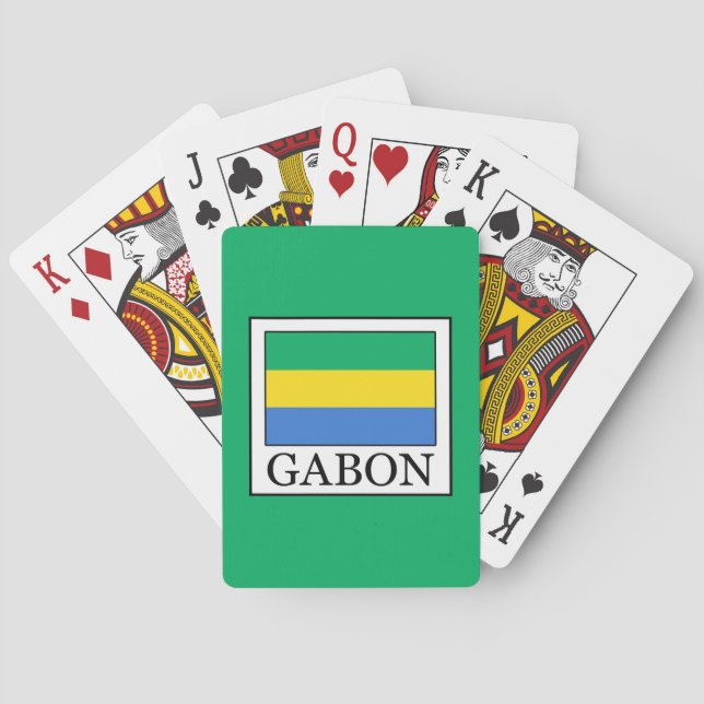 Gabon Kortlek (Baksidan)