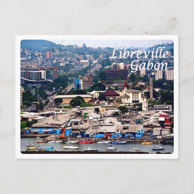 Gabon - Libreville - Vykort (Framsida)