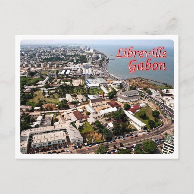 Gabon - Libreville - Vykort (Framsida)