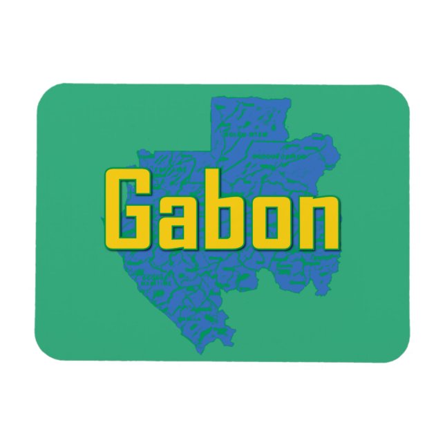 Gabon Magnet (Horisontell)