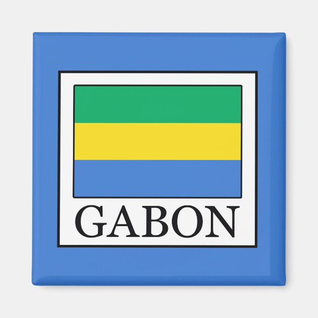 Gabon Magnet (Framsidan)