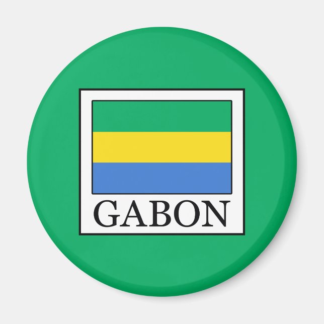 Gabon Magnet (Framsidan)