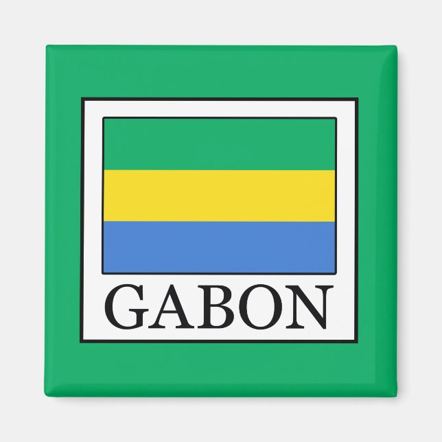 Gabon Magnet (Framsidan)