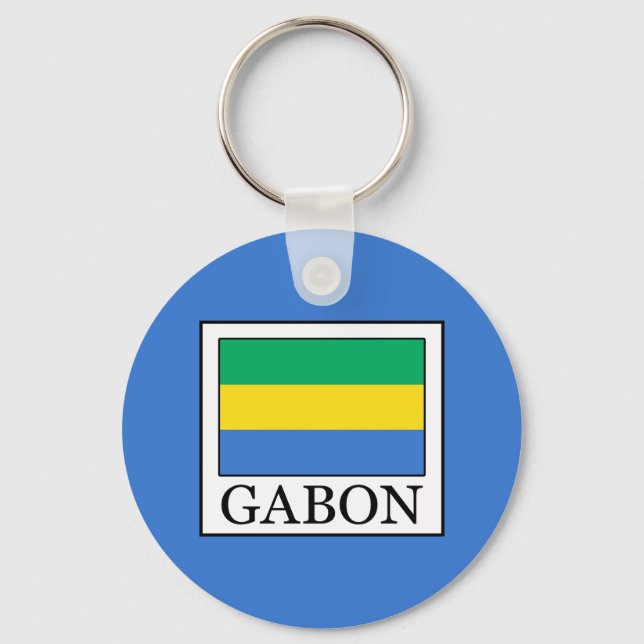 Gabon Nyckelring (Framsida)