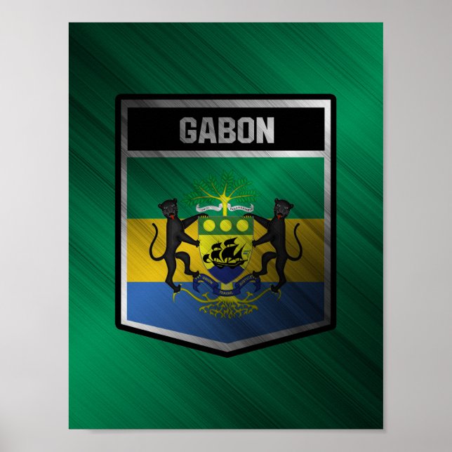 Gabon Poster (Framsidan)
