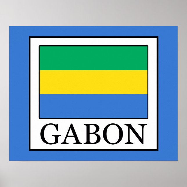 Gabon Poster (Framsidan)