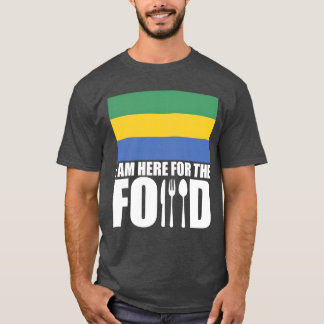 Gabon souvenir mat resa familj t shirt