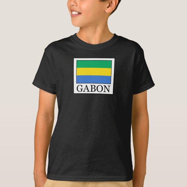 Gabon T-shirt (Framsida)