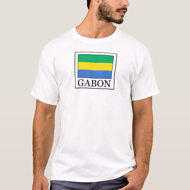 Gabon Tee Shirt (Framsida)