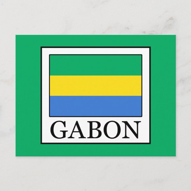 Gabon Vykort (Framsida)