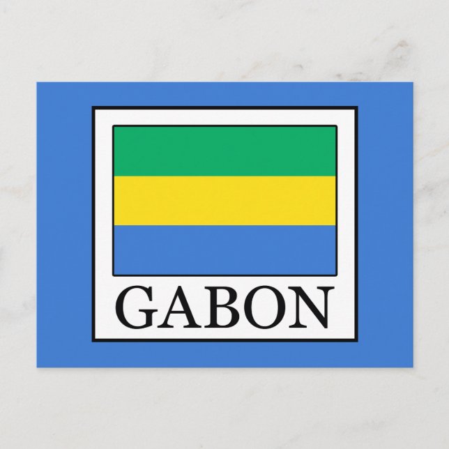 Gabon Vykort (Framsida)