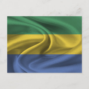 Gabonflagga Vykort