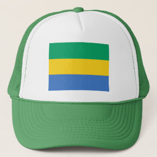 Gabons flagga keps