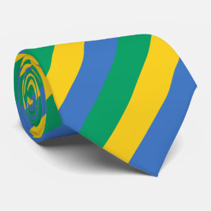 Gabons flagga slips