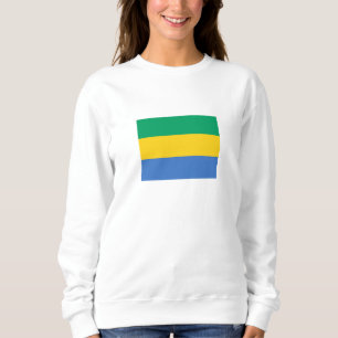 Gabons flagga t shirt