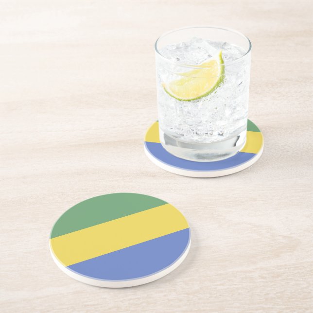 Gabons flagga underlägg (Sidan)