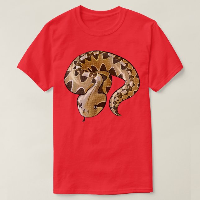 Gaboon Viper 2  T Shirt (Design framsida)