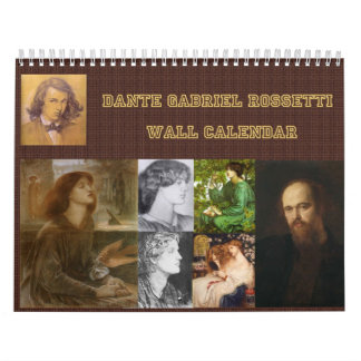 Gabriel Dante Rossetti väggkalender Kalender