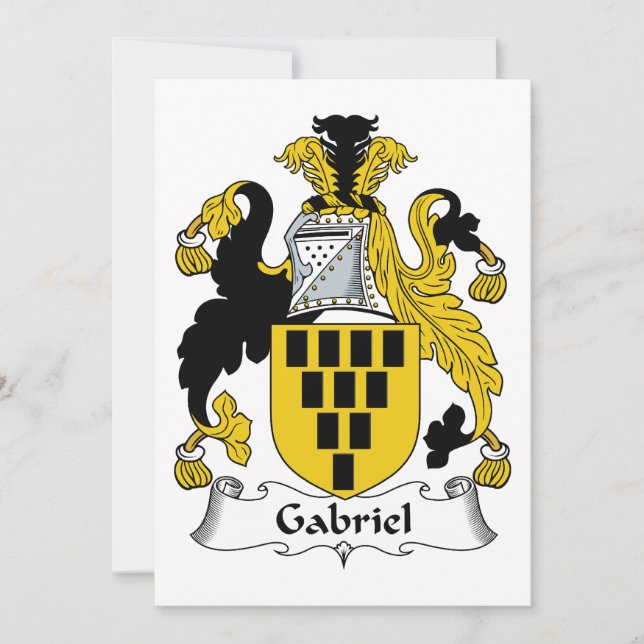 Gabriel Family Crest (Framsida)