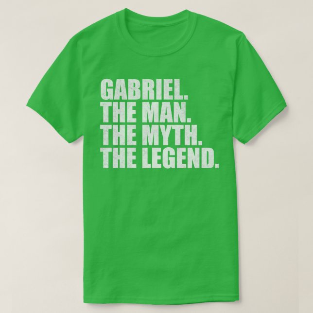 Gabriel Gabriel Namn Gabriel given namn T Shirt (Design framsida)