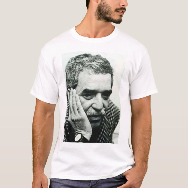 Gabriel Garcia Marquez Tee Shirt (Framsida)