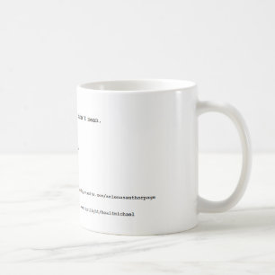 Gabriel Quote in "Finding Balance" Kaffemugg