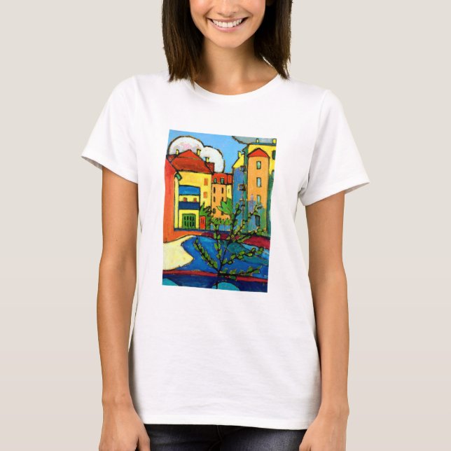 Gabriele Munter i Schwabing T Shirt (Framsida)