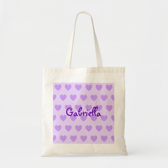 Gabriella i Lila Tygkasse (Framsidan)