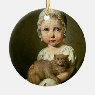 Gabrielle Arnault (1811-72) 1813 (olja på kanfas) Julgransprydnad Keramik