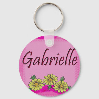 Gabrielle Daisy Keychain Nyckelring
