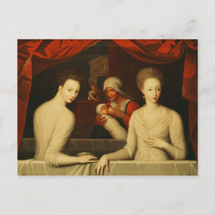 Gabrielle d'Estrees och hennes syster Vykort
