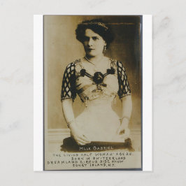 Gabrielle, fantastisk halvkvinna! vykort