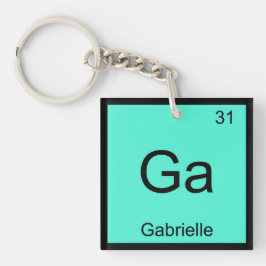 Gabrielle Namn kemi Inslag Periodic Bord