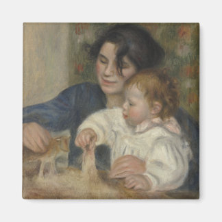 Gabrielle och Jean av Pierre-Auguste Renoir Magnet