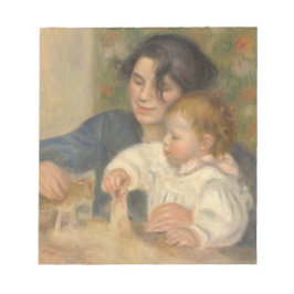 Gabrielle och Jean (från Pierre-Auguste Renoir) Anteckningsblock