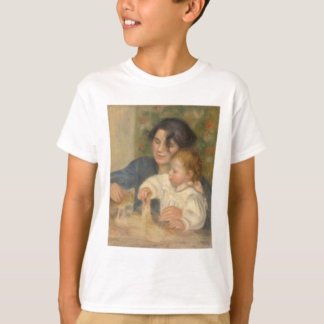Gabrielle och Jean (från Pierre-Auguste Renoir) T Shirt (Framsida)