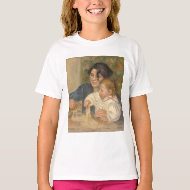 Gabrielle och Jean (från Pierre-Auguste Renoir) T Shirt (Framsida)