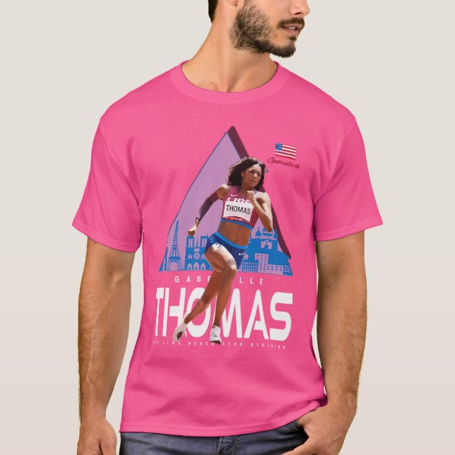 Gabrielle Thomas T Shirt (Framsida)
