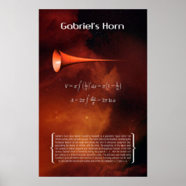 Gabriels horn poster