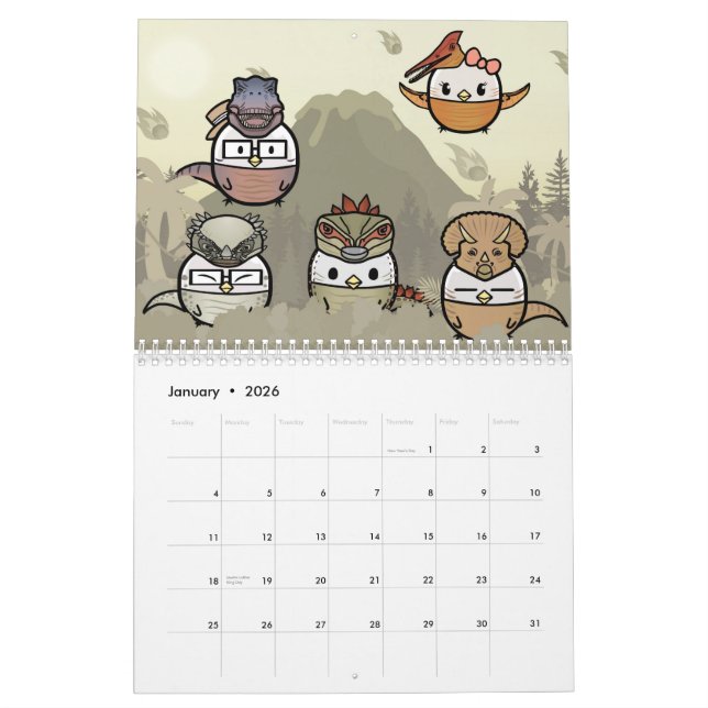 Gacha Chicken_ Kalender (Jan 2026)