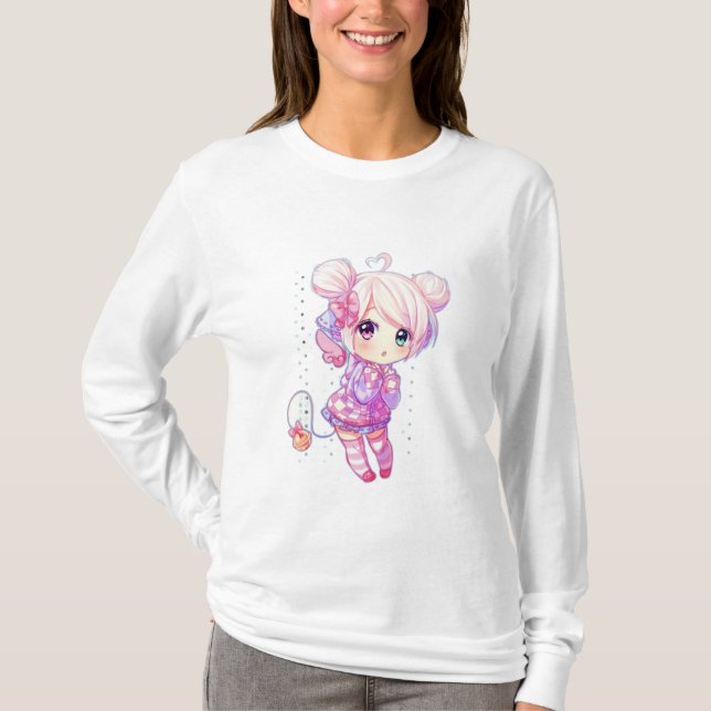 gacha,gachalife,gachaclub,spel,spel, t shirt (Framsida)