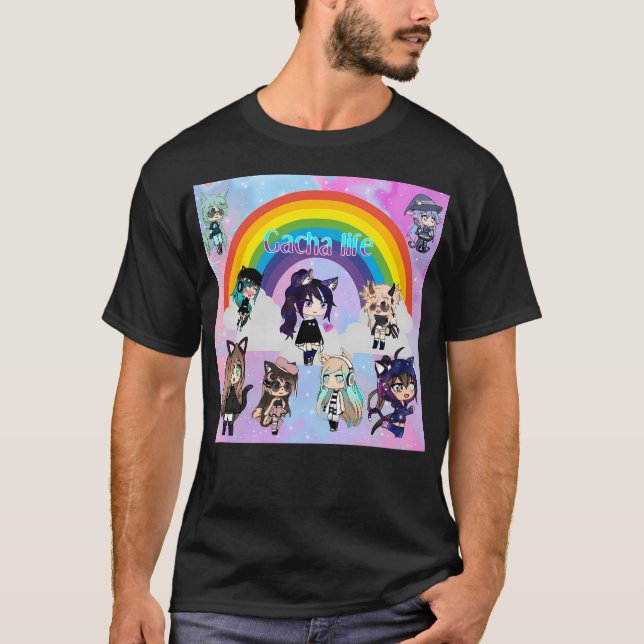 Gacha Life Anime Pack T Shirt (Framsida)