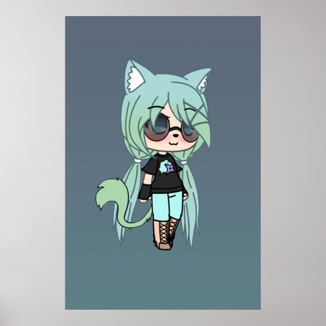 Gacha Life-serien Chloe Tomboy Poster (Framsidan)