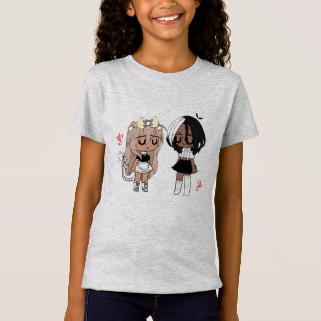 gacha-liv,gacha-klubb,spel,spel,gamer,anime, t shirt (Framsida)