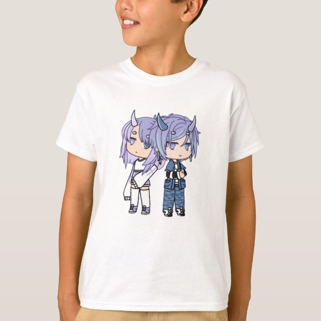 Gacha-liv,Gacha-livstecken,gacha-spel, T Shirt (Framsida)