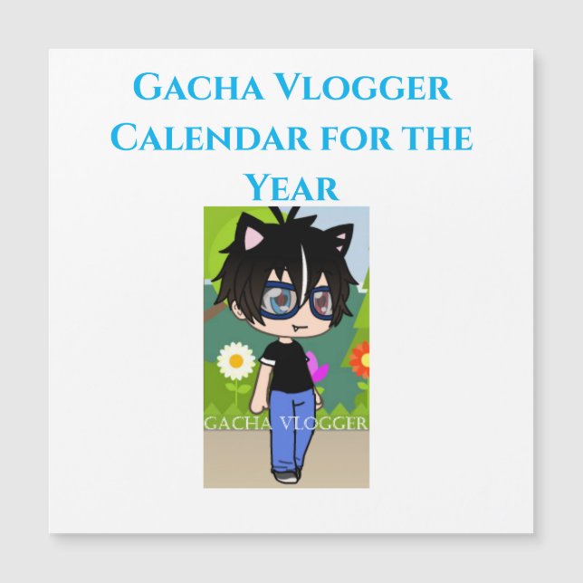 Gacha Vlogger Calender (Framsida)