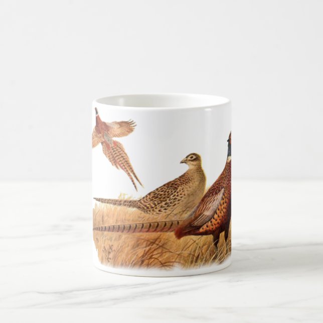 Gäcka Pheasantfågeljakt Kaffemugg (Center)