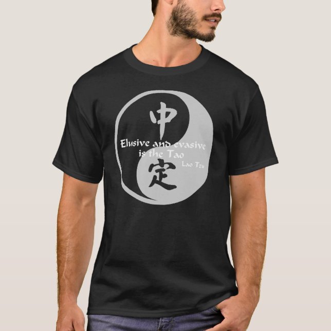 Gäcka Yin Yang (mörka skjortor) T-shirt (Framsida)